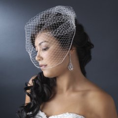 birdcage / slöja / brudslöja / flor