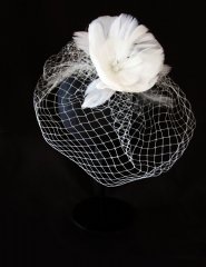 birdcage / slöja / brudslöja / flor