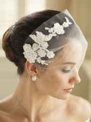 birdcage / slöja / brudslöja / flor