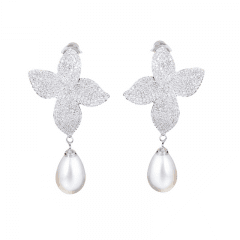 clipsörhängen till fest och bröllop