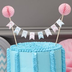 Cake topper - Chevron