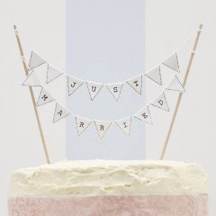 tårtdekoration / cake topper vimpel
