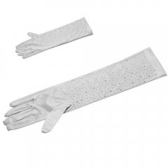 Handskar till bal eller bröllop, silver