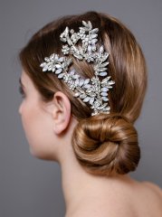 Hårclip / hårsmycke med opaler till bröllop och fest