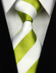 Slips - Stripes green and white
