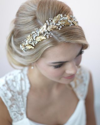 Hårsmycke / diadem / vine till fest eller bröllop