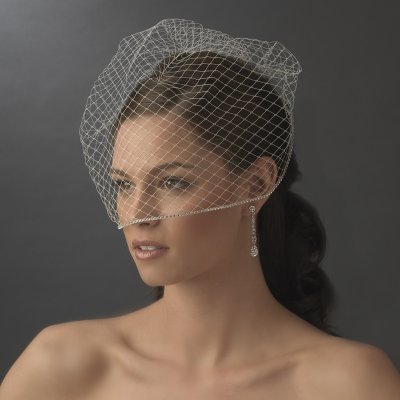 birdcage / slöja / brudslöja / flor