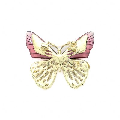 brosch i form av fjäril