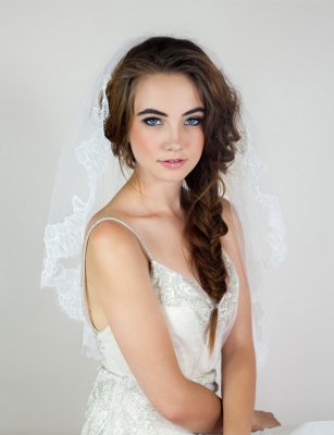 birdcage / slöja / brudslöja / flor