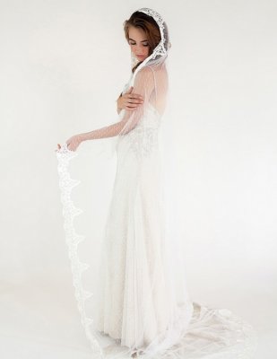 birdcage / slöja / brudslöja / flor