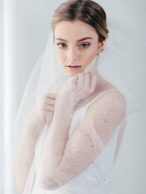 birdcage / slöja / brudslöja / flor