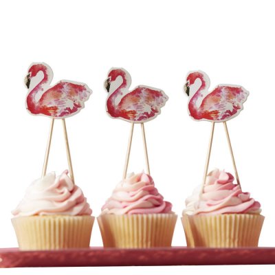 Cake toppers - Flamingo