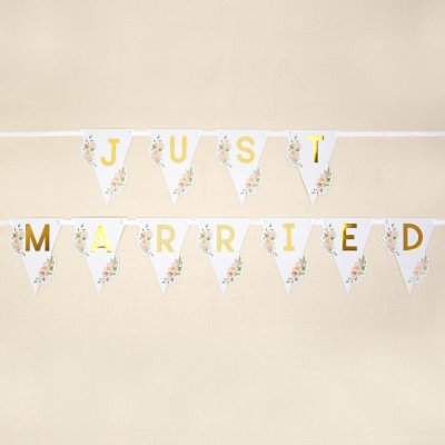 Bilvimpel - Just married Floral