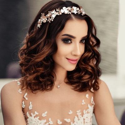 Diadem / hårsmycke till bal och bröllop