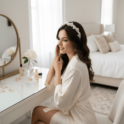 Diadem / hårsmycke till bal och bröllop