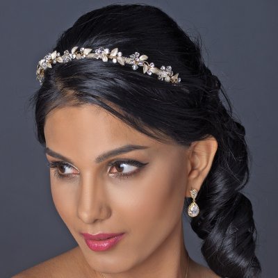 Diadem / hårsmycke till bal och bröllop