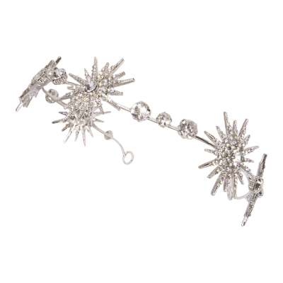 Diadem med stjärnor, till bal och bröllop