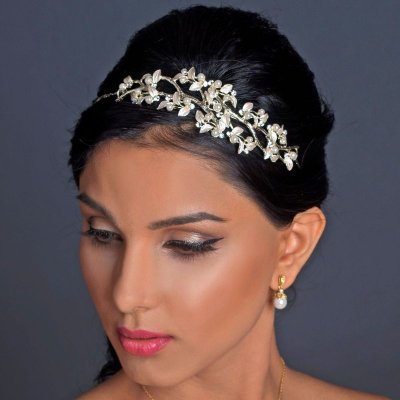 Diadem / hårsmycke till bal och bröllop