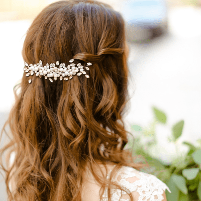Hårkam / hårsmycke till bal och bröllop