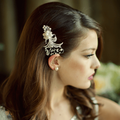 Hårkam / hårsmycke till bal och bröllop