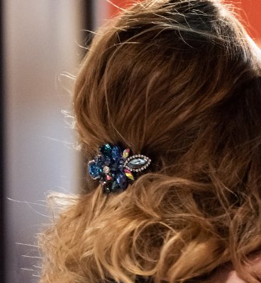 Hårspänne / hårsmycke till bal, fest och bröllop