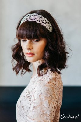 Diadem / bridal ribbon