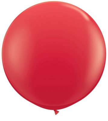 Jätteballong - röd