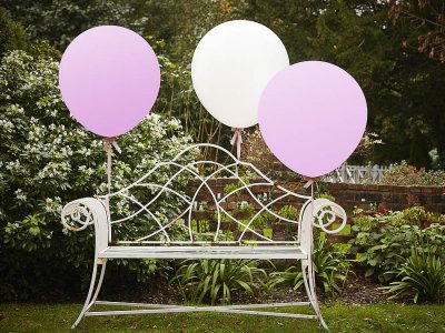 Jätteballonger, perfekta dekorationer till fest och bröllop