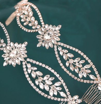 Hårkam / hårsmycke till bröllop och fest