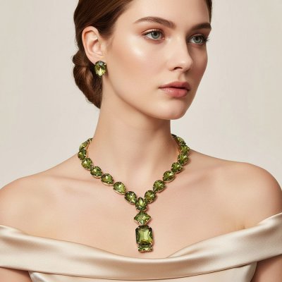Set - Lisa, halsband och örhängen
