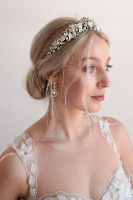 Tiara / hårsmycke till bal och bröllop