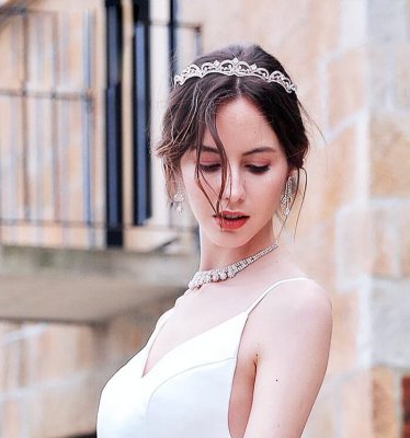 Tiara / hårsmycke till bal och bröllop