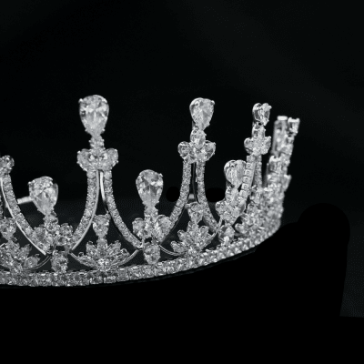 Tiara / hårsmycke till bal och bröllop