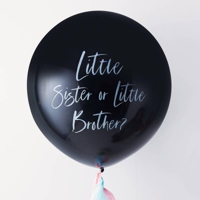 Gender reveal ballong
